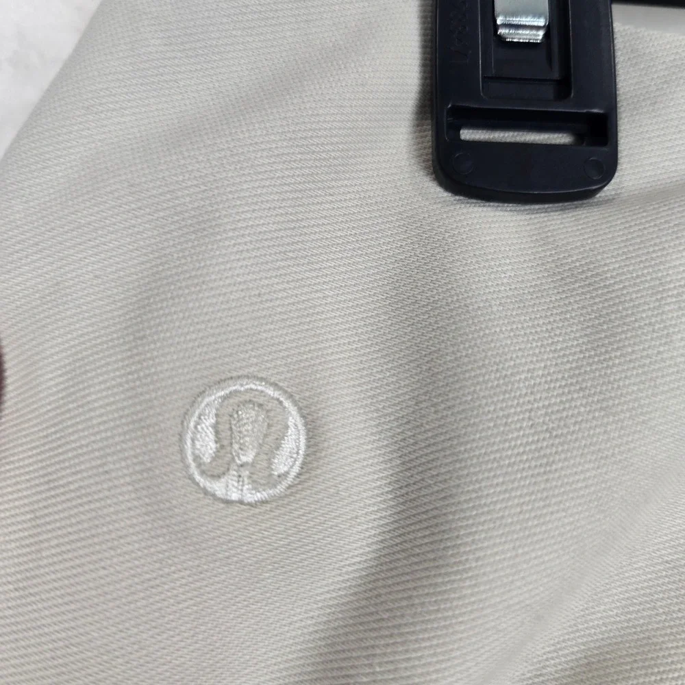 Lululemon Utilitech Relaxed-Fit Mid-Rise Trouser Bone White W5FWYS women's 14